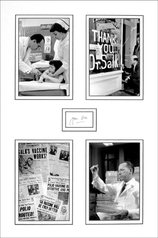 Lot 364 Jonas Salk
