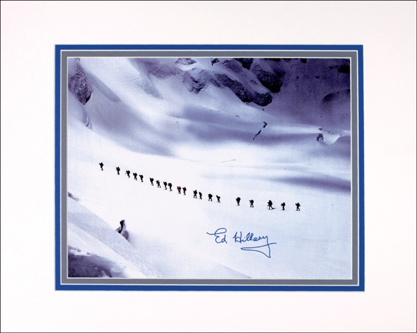 Lot 316 Edmund Hillary