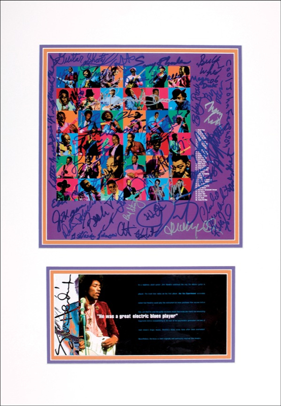 Lot 834 Jimi Hendrix Blues Tribute
