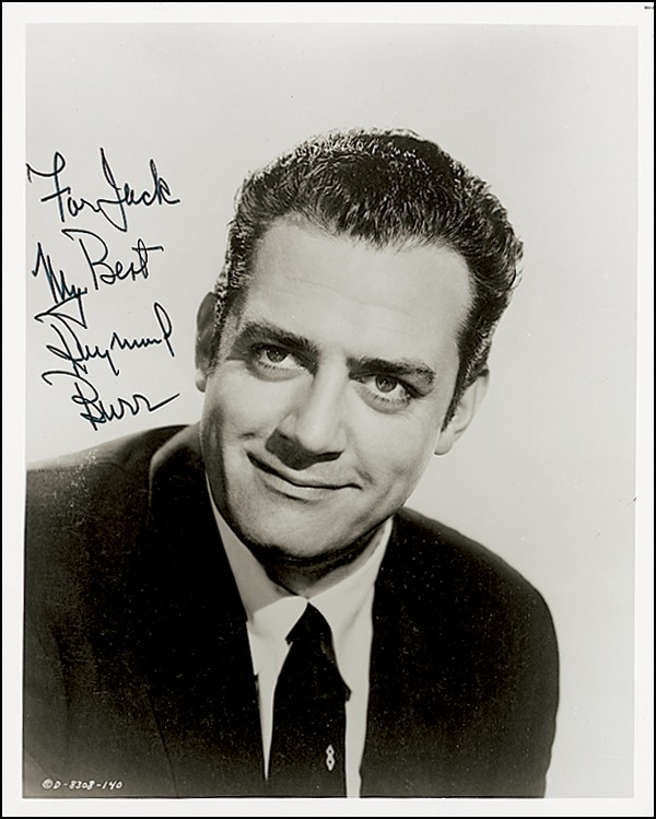 Lot 983 Raymond Burr