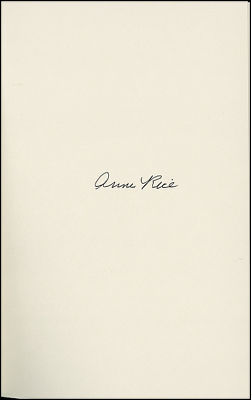 Lot 681 Anne Rice