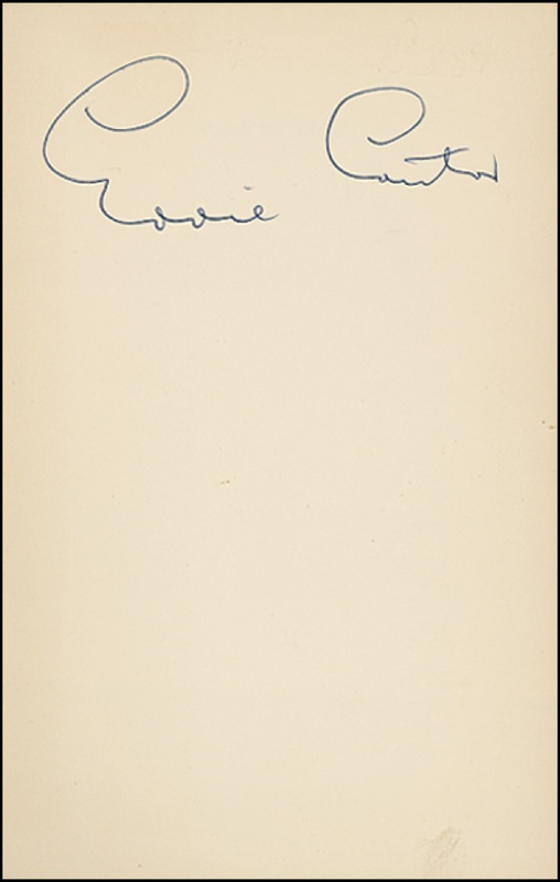 Lot 988 Eddie Cantor