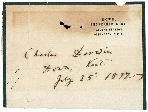 Lot 236 Charles Darwin