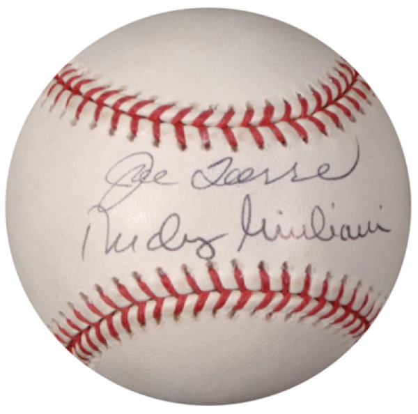 Lot 300 Rudy Giuliani and Joe Torre