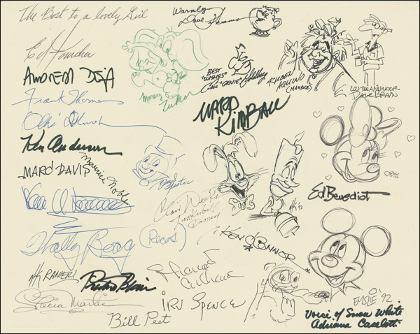 Lot 726 Disney Animators