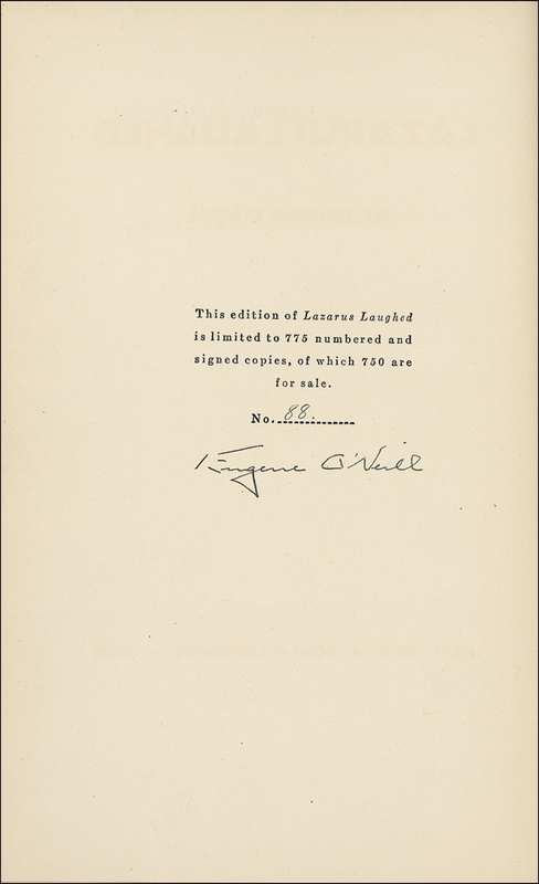 Lot 673 Eugene O’Neill