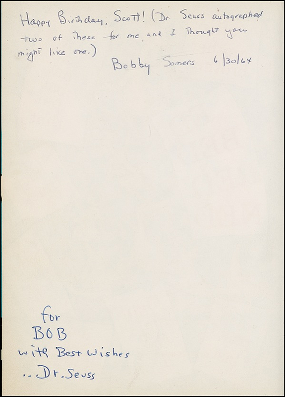 Lot 693 Dr. Seuss