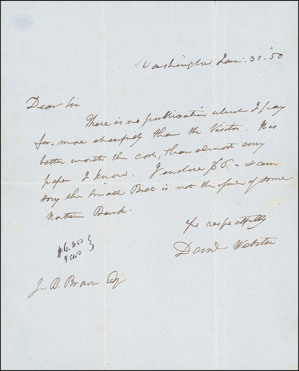 Lot 397 Daniel Webster