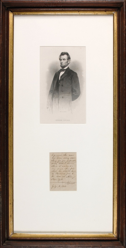 Lot 110 Abraham Lincoln