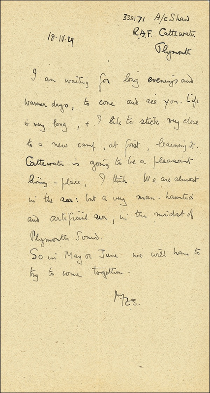 Lot 646 T. E. Lawrence
