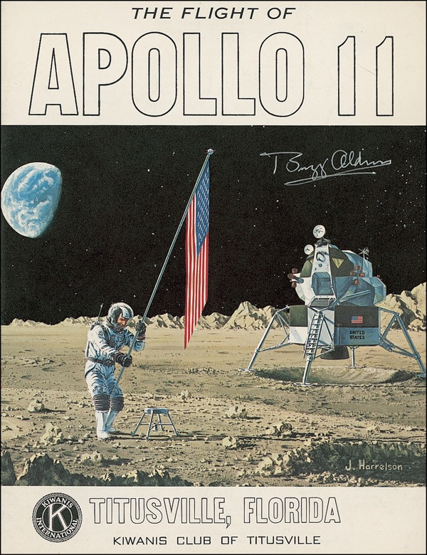 Lot 482 Buzz Aldrin