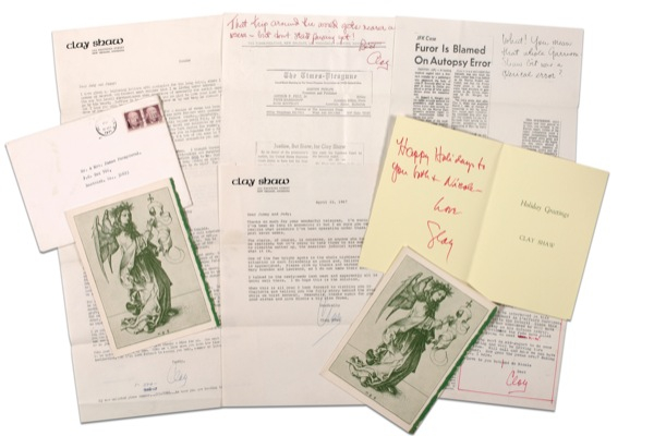 Lot 104 Kennedy Assassination: Shaw, Clay