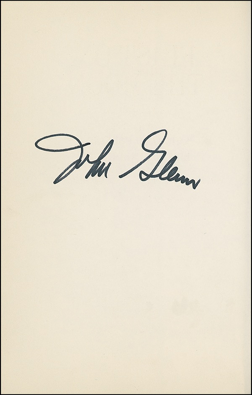 Lot 475 Buzz Aldrin and John Glenn