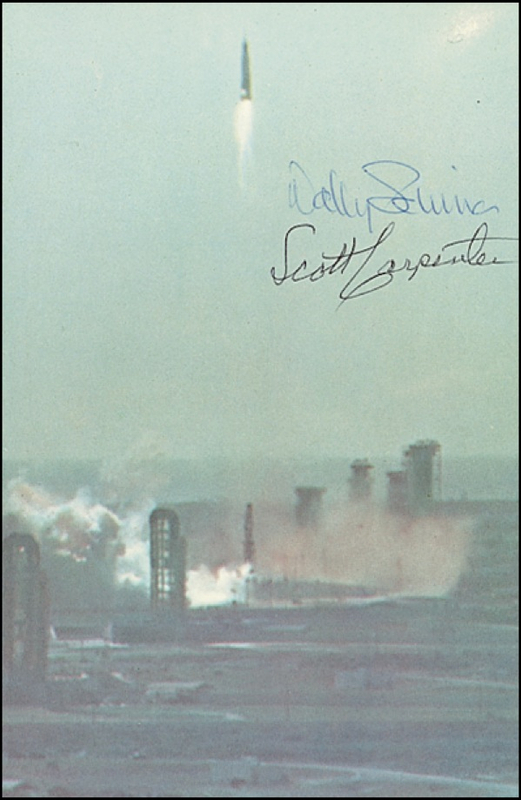 Lot 520 Scott Carpenter and Wally Schirra