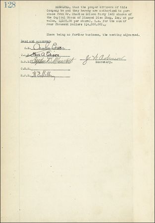 Lot #280 Thomas Edison - Image 2