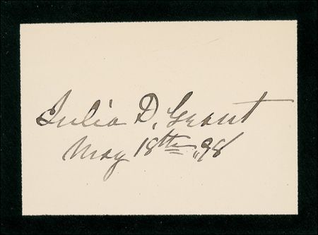 Lot #70 Julia D. Grant - Image 1