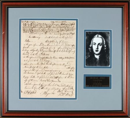 Lot #268 Declaration of Independence: Ross, George - Image 1
