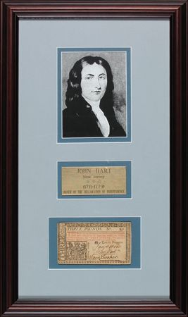 Lot #252 Declaration of Independence: Hart, John - Image 1