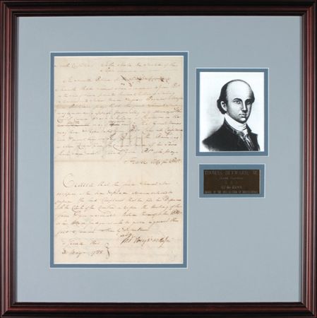 Lot #254 Declaration of Independence: Heyward, Jr., Thomas - Image 1