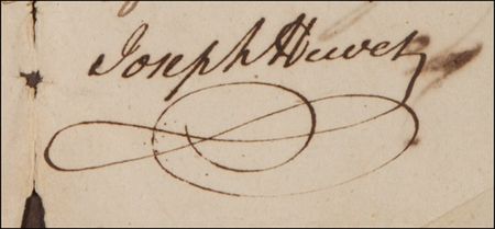 Lot #253 Declaration of Independence: Hewes, Joseph - Image 2