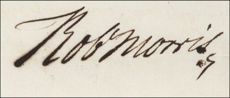 Lot #262 Declaration of Independence: Morris, Robert - Image 2