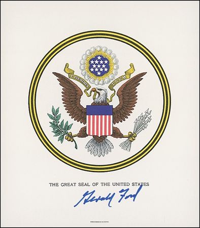 Lot #52 Gerald Ford - Image 2