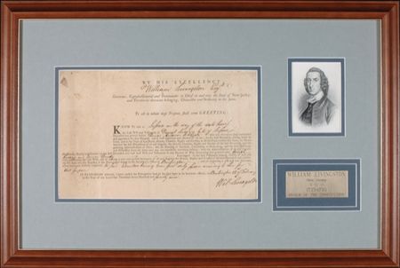 Lot #384 U. S. Constitution: Livingston, William - Image 1
