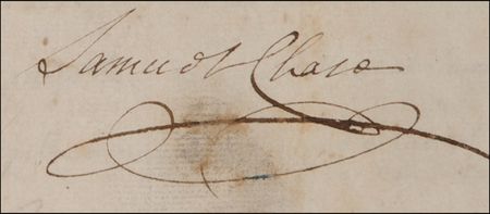 Lot #244 Declaration of Independence: Chase, Samuel - Image 2