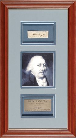 Lot #383 U. S. Constitution: Langdon, John - Image 1
