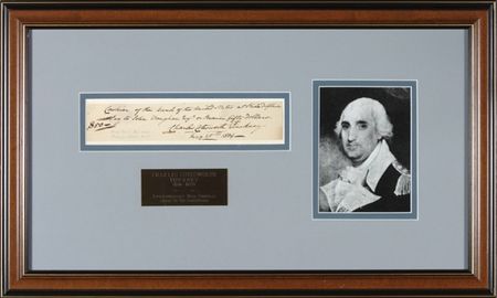 Lot #388 U. S. Constitution: Pinckney, Charles Cotesworth - Image 1