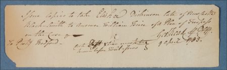 Lot #266 Declaration of Independence: Read, George - Image 2
