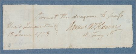 Lot #385 U. S. Constitution: McHenry, James - Image 2
