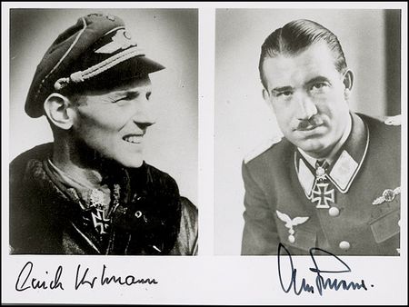 Lot #433 Erich Hartmann and Adolf Galland - Image 2