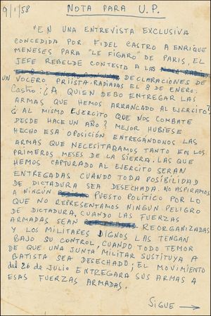 Lot #226 Fidel Castro - Image 2