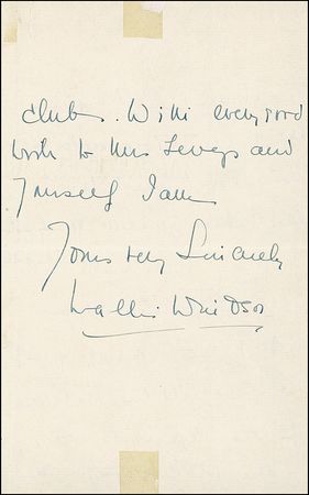 Lot #394 Wallis, Duchess of Windsor - Image 1