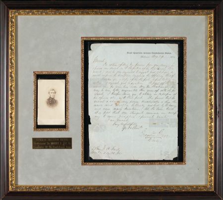 Lot #406 Braxton Bragg - Image 1