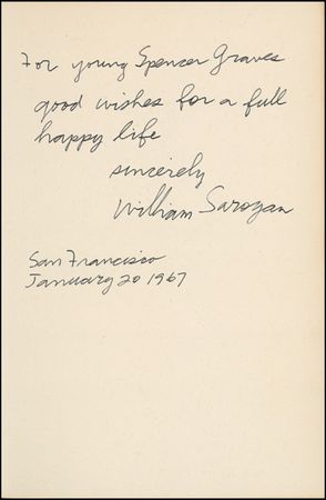 Lot #689 William Saroyan - Image 1