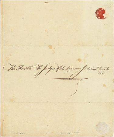Lot #305 John Hancock - Image 1