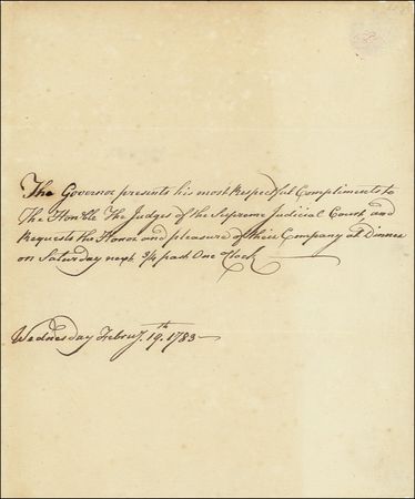 Lot #305 John Hancock - Image 2