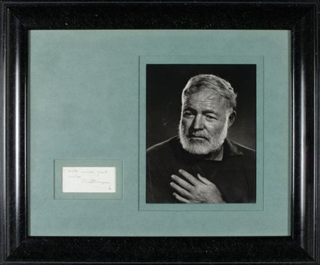 Lot #636 Ernest Hemingway - Image 1