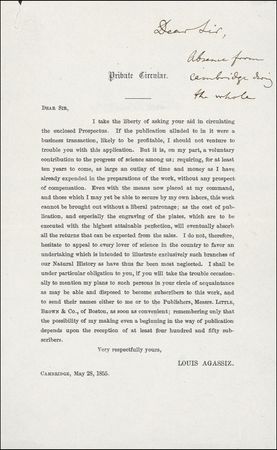 Lot #203 Louis Agassiz - Image 2