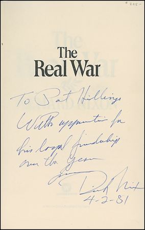 Lot #135 Richard Nixon - Image 1