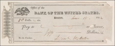 Lot #396 Daniel Webster - Image 2