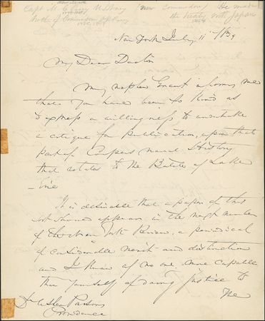 Lot #459 Matthew C. Perry - Image 2