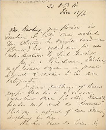 Lot #345 Florence Nightingale - Image 2