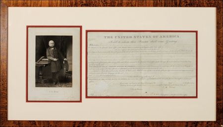 Lot #3 John Quincy Adams