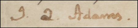 Lot #3 John Quincy Adams - Image 2