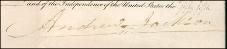 Lot #93 Andrew Jackson - Image 2