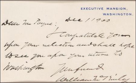 Lot #117 William McKinley - Image 2
