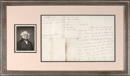 Lot #190 Martin Van Buren - Image 1